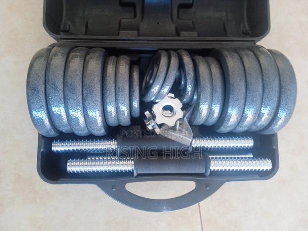Heavy Duty 30kg Adjustable Dumbbells - main view