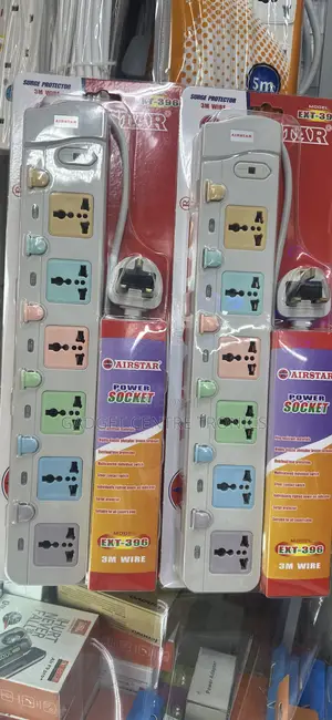 Airstar Power Socket 6ports With Surge Protector