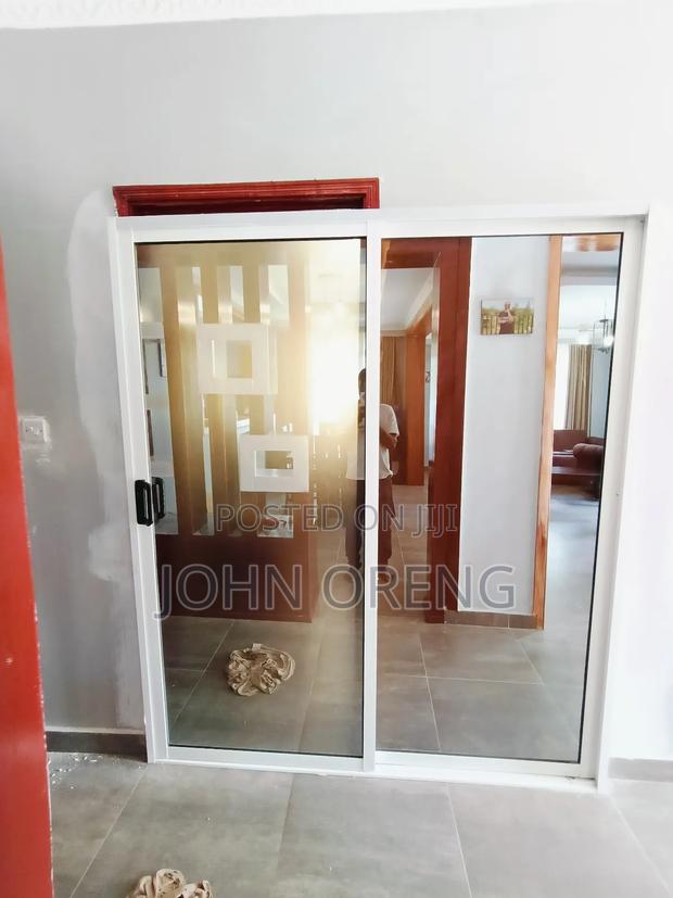 Aluminium Sliding Doors With One Way Glass - main view