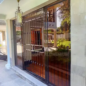 Gold Coated Aluminium Door