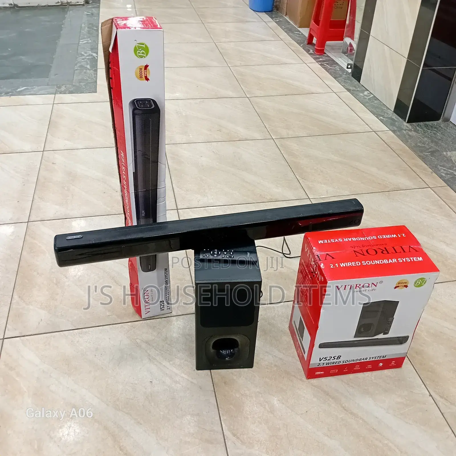 Immersive Sound Quality With Vitron V528B Soundbar System