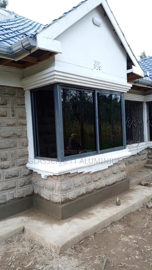 Gray Coated Sliding Windows - thumbnail 4