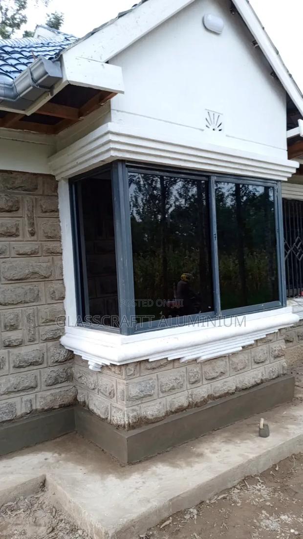 Gray Coated Sliding Windows - thumbnail 5