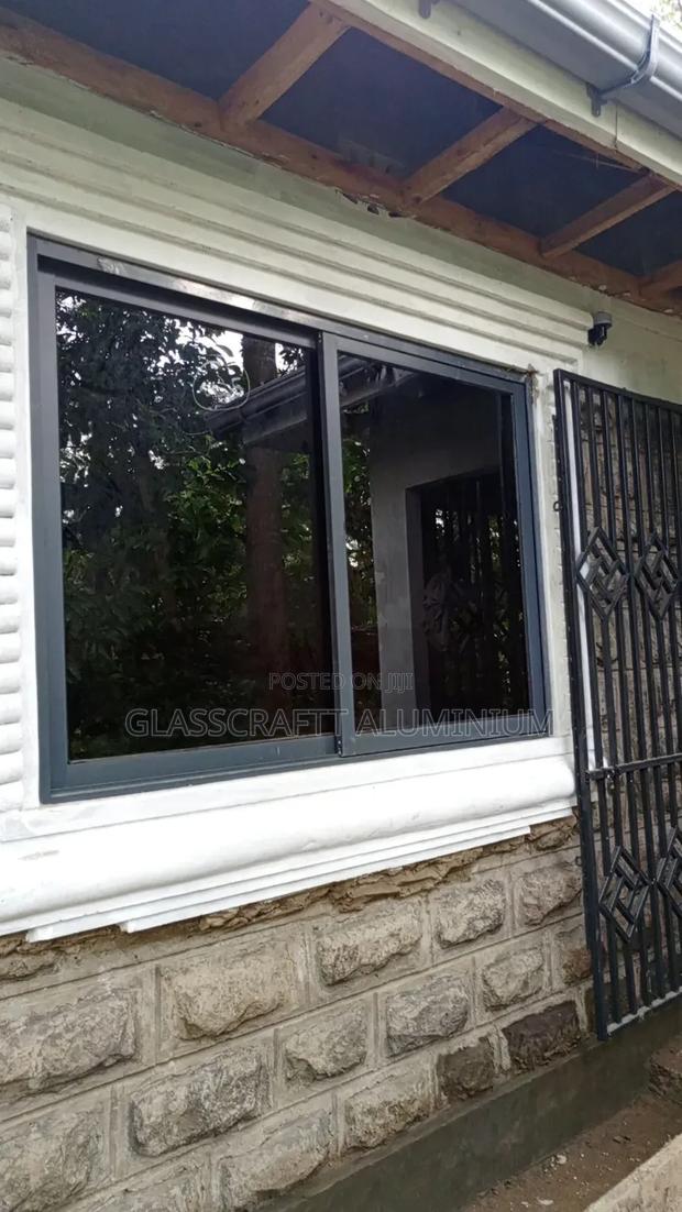 Gray Coated Sliding Windows - thumbnail 6