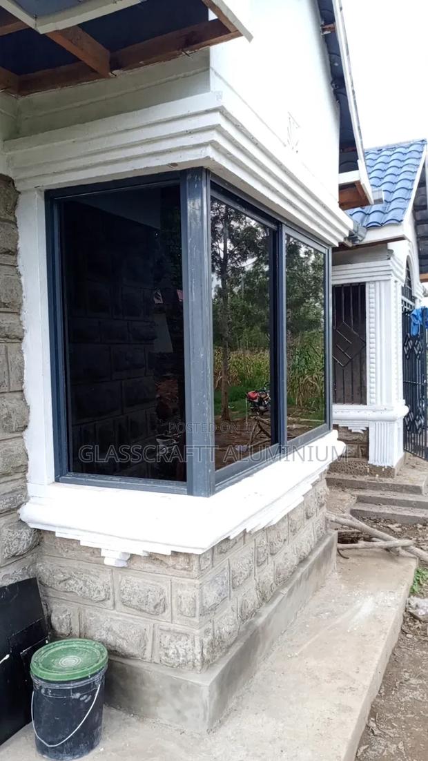 Gray Coated Sliding Windows - thumbnail 7