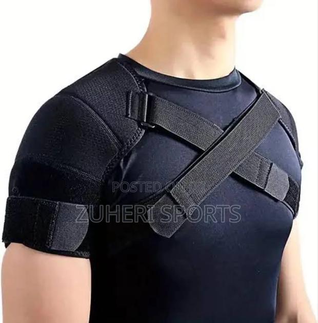 Double Strap Shoulder Support Brace for Both Shoulders