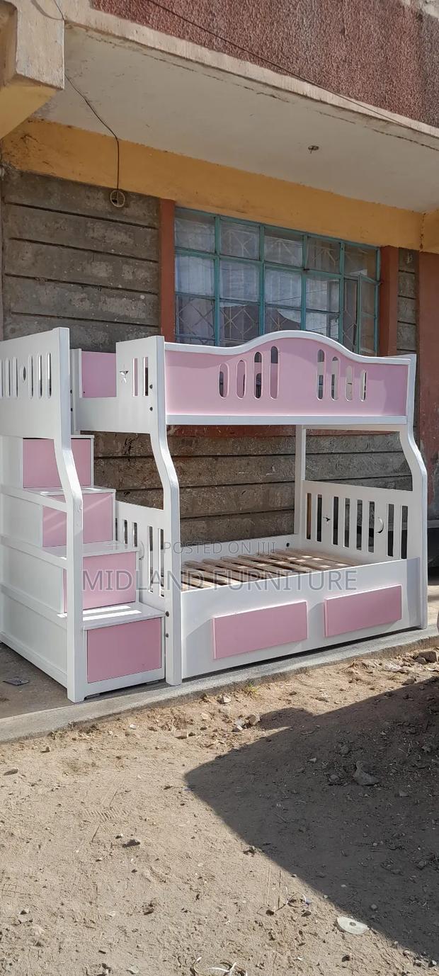 Pink and White Double Decker for Girls - thumbnail 5
