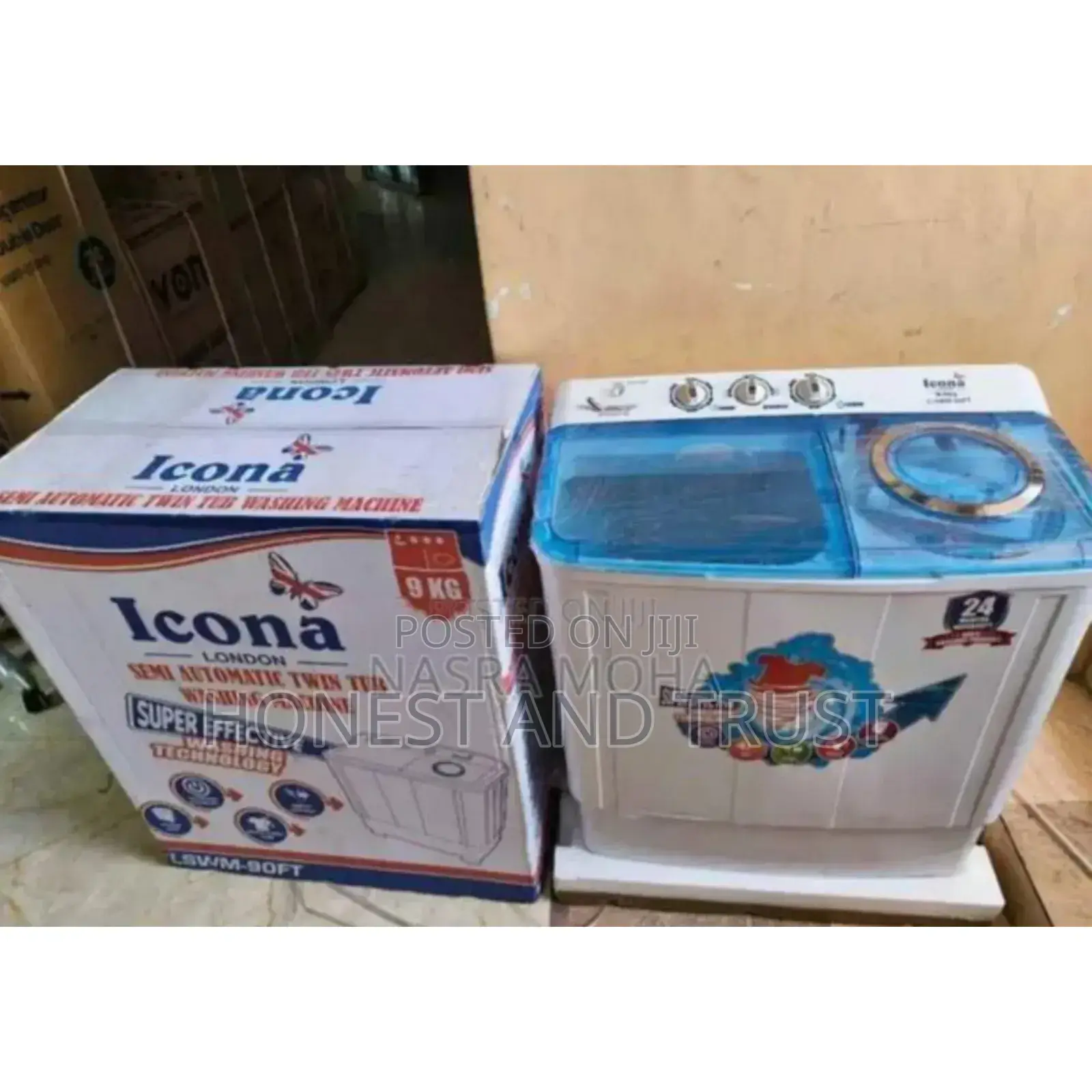 Brand New 9kgs Double Twin Top Load Washing Machine