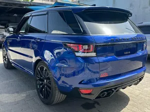 Land Rover Range Rover Sport SVR 2018 Blue