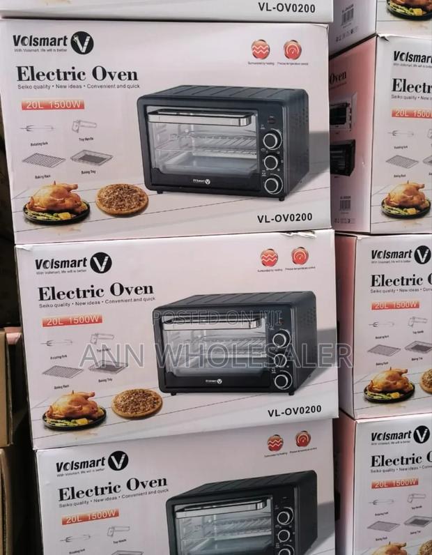 Black Electric Volsmart Oven VD-5 - main view