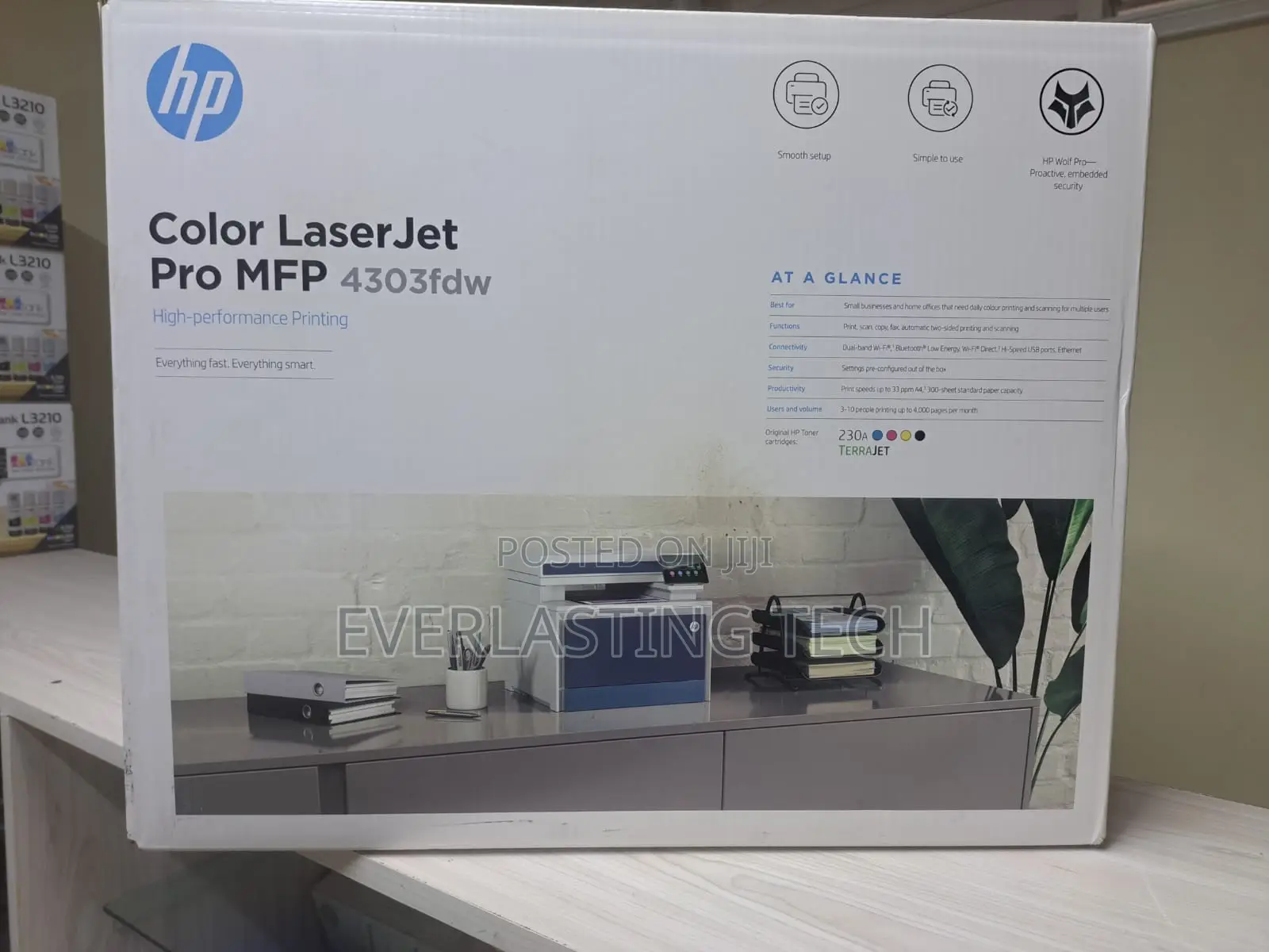 Hp Color Laserjet Pro Mfp 4303fdw Printer (5hh67a)