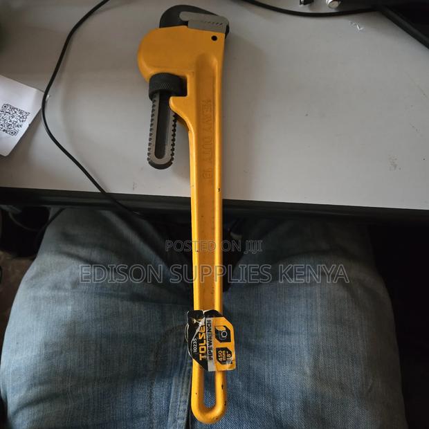 Pipe Wrench 18" Tolsen Heavy Duty Plumber's Wrench