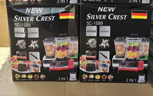 Silver Crest Heavy Duty Commercial Pro Blender + Grinder Jar