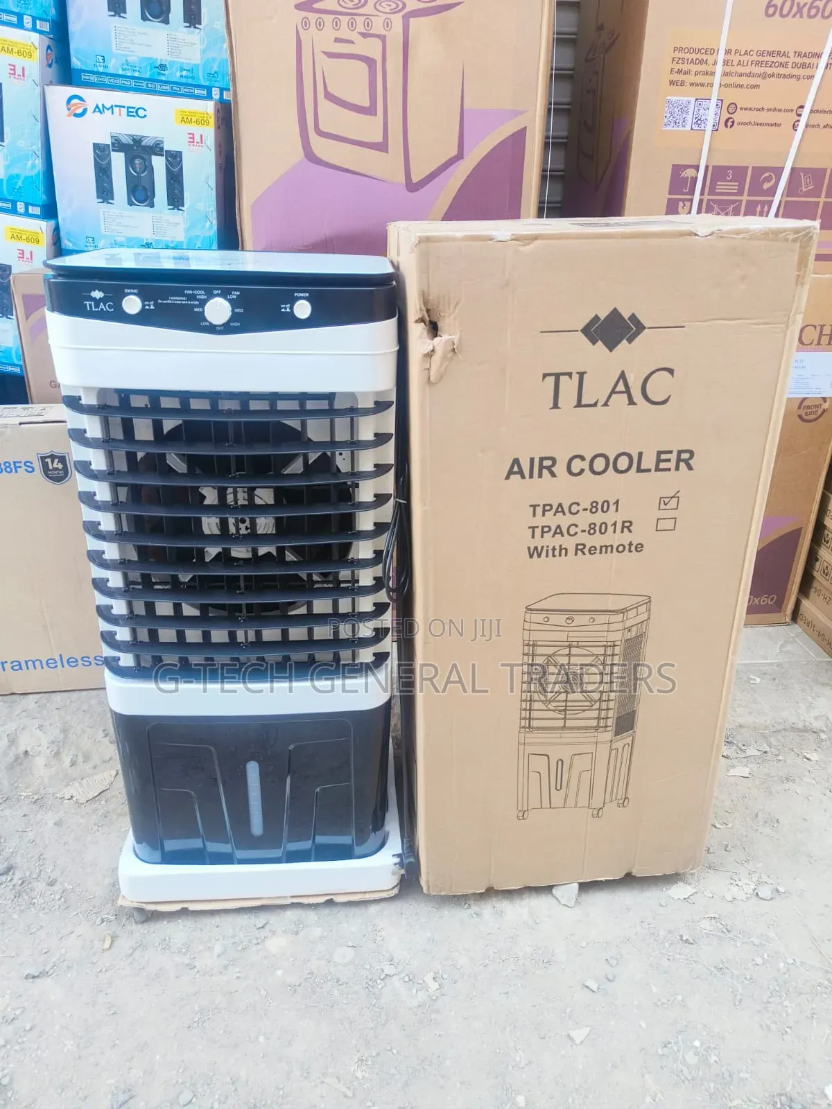 Tlac 50l Air Cooler,Water-cooler Machine With Remote