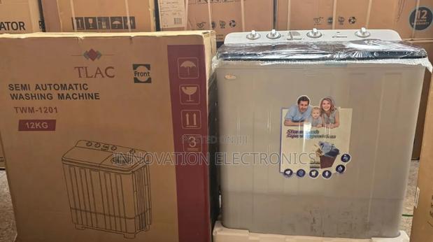 12 KGS Tlac Twin Tub Semi Automatic Washing Machine