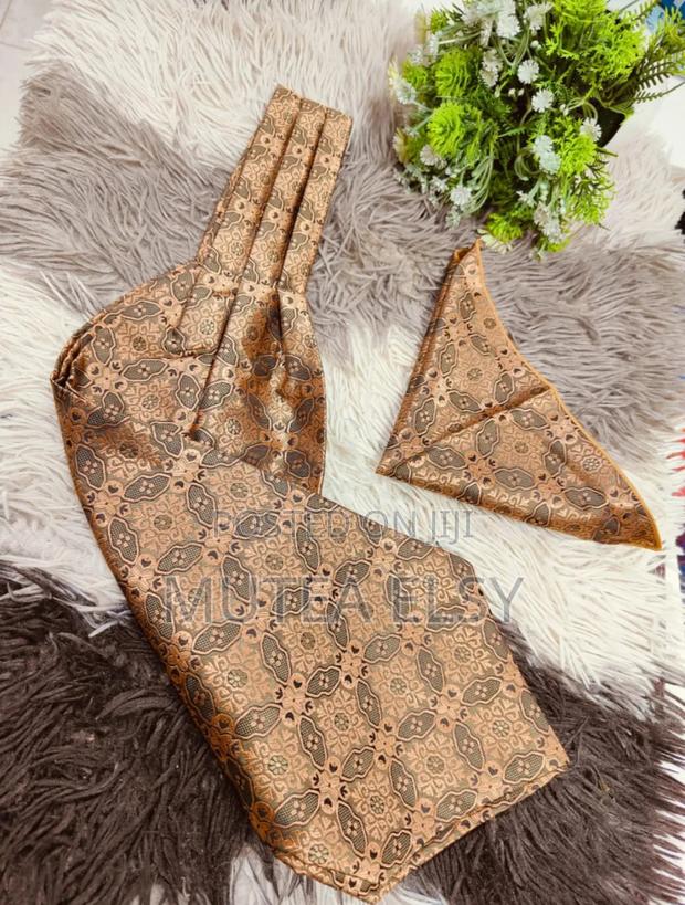 Orange Ascot Tie Sets - thumbnail 2