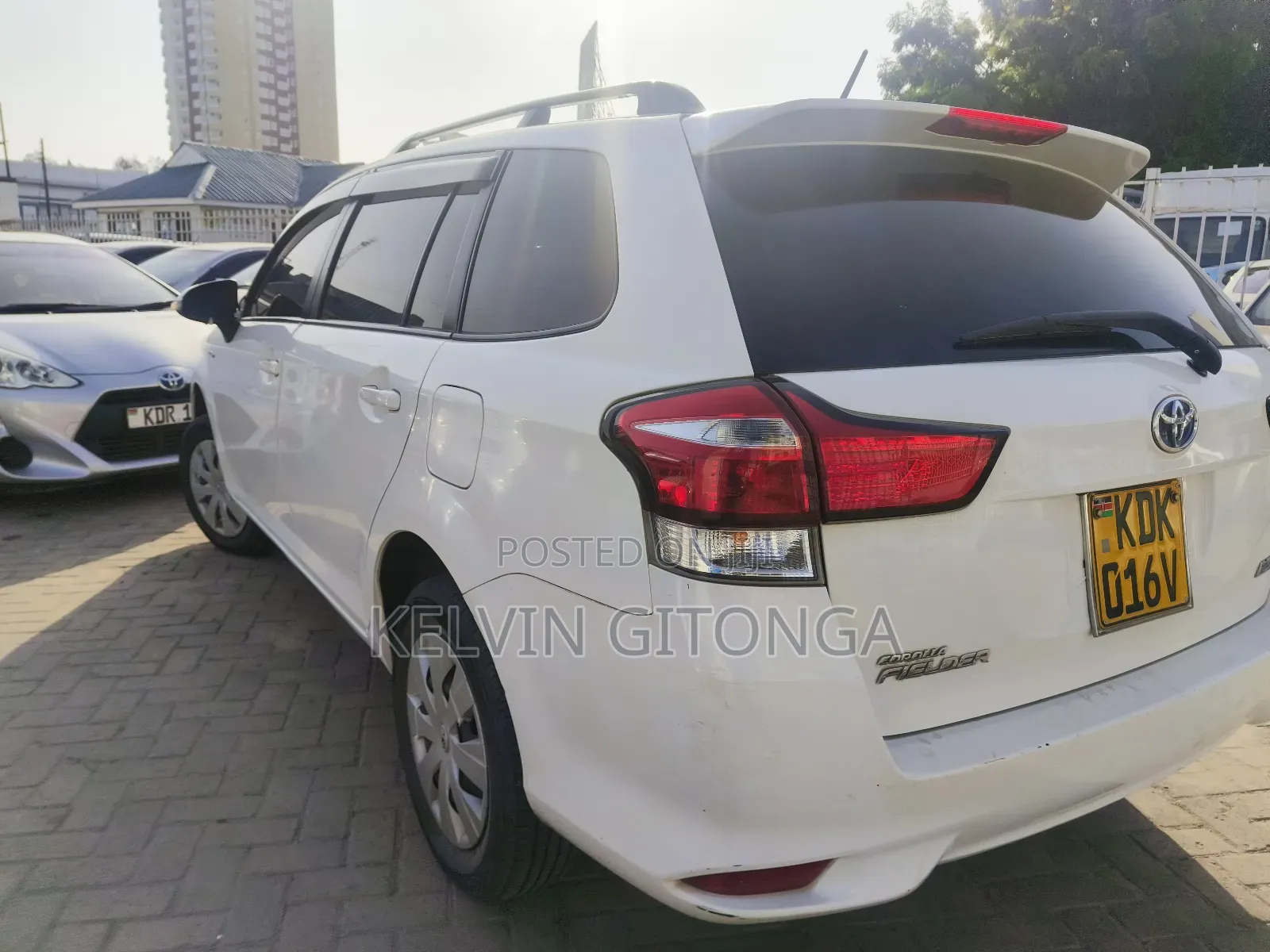 Toyota Corolla Fielder 2016 White