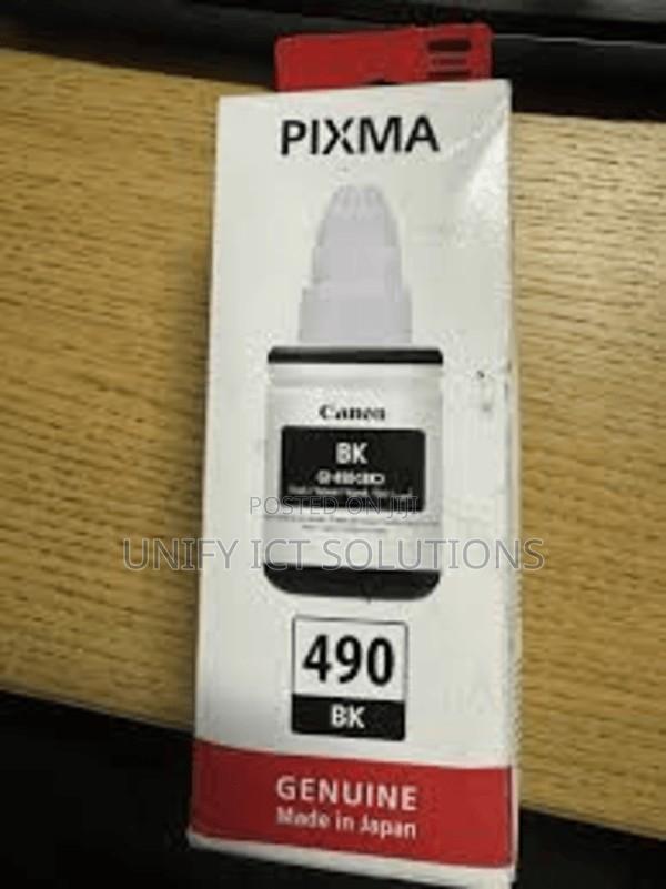 Canon Gi-490 Black Ink Bottle - main view
