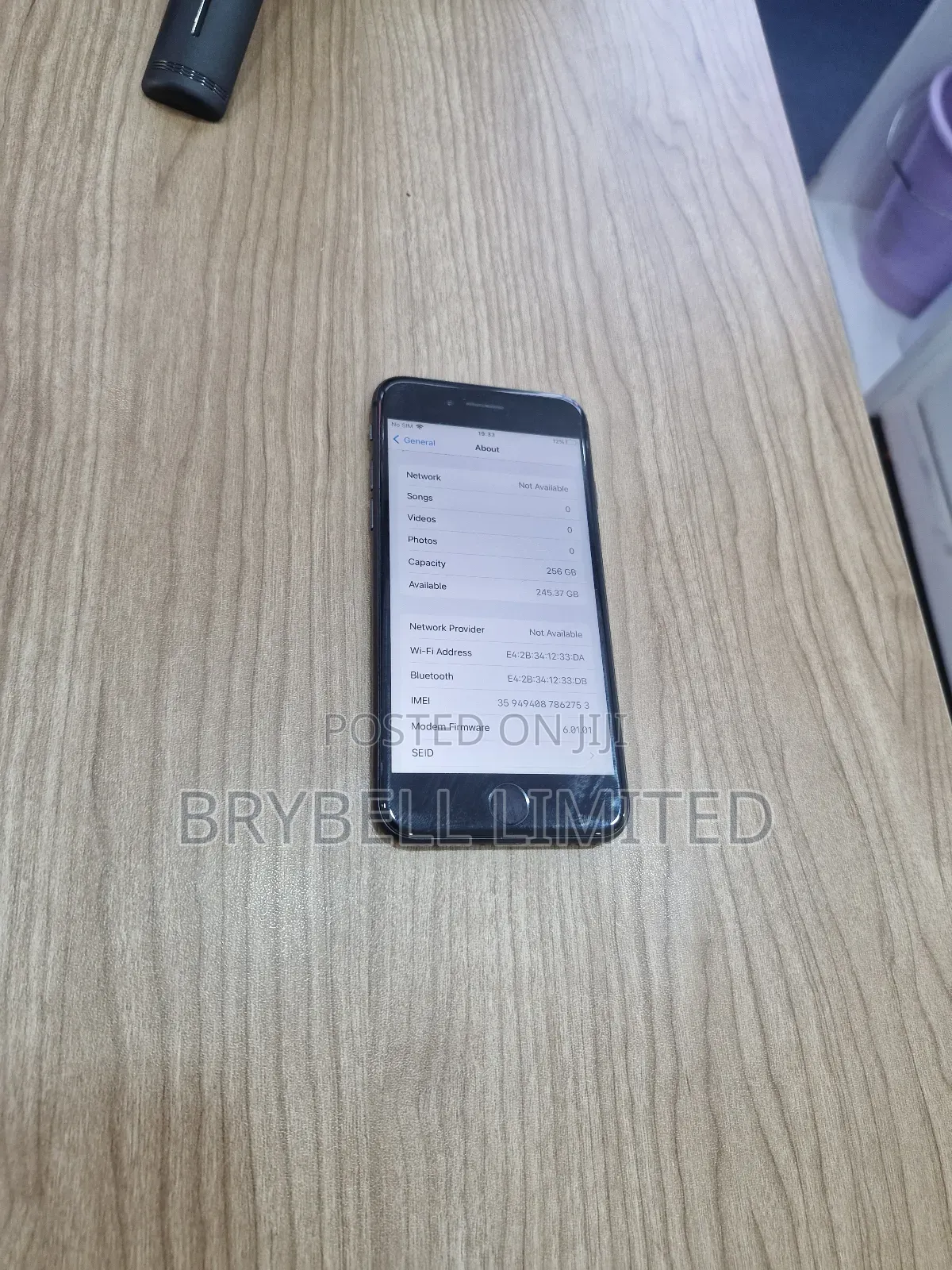 Apple iPhone 8 256 GB Black