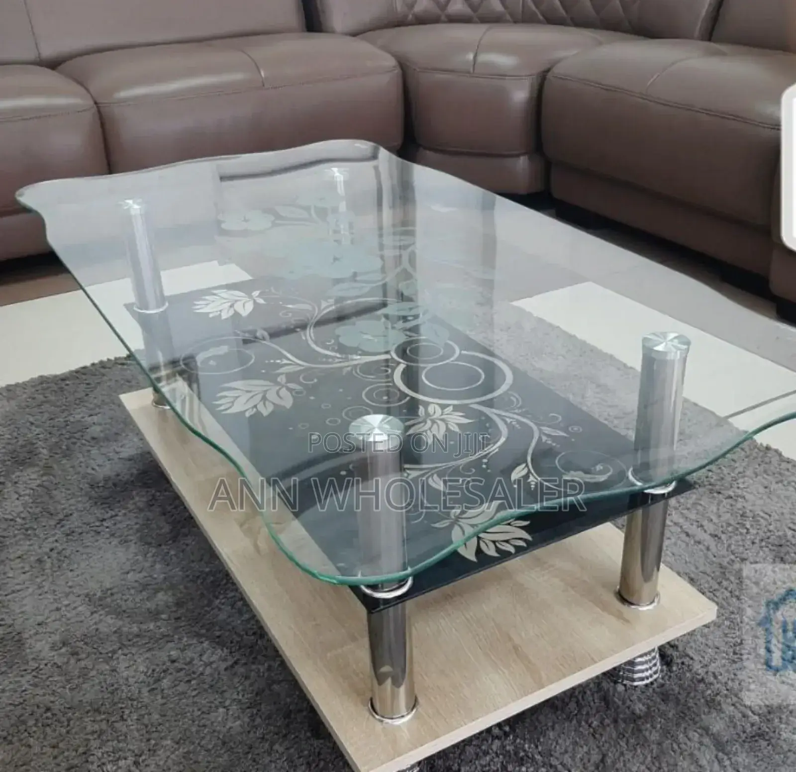 Executive Glass Coffee Table/Glass EX-4