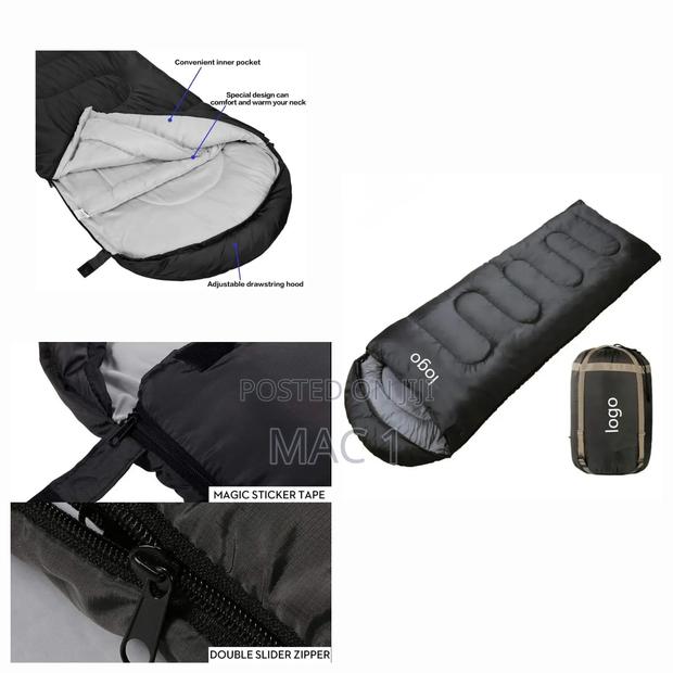 Black Sleeping Bag - main view