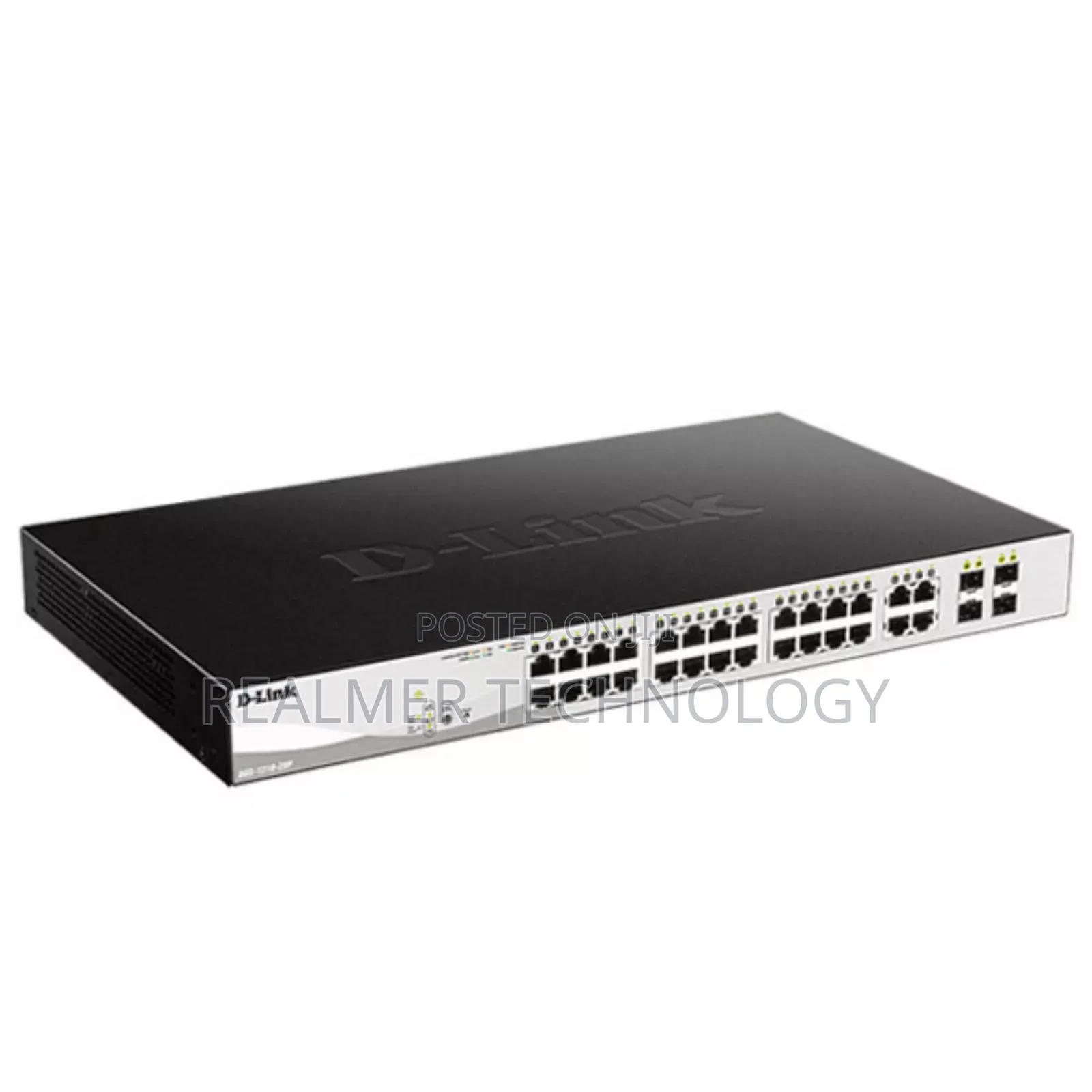 D-Link DGS-F1210-26PS-E 24 Port Gigabit Switch With 24 Poe