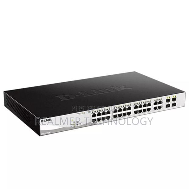 D-Link DGS-F1210-26PS-E 24 Port Gigabit Switch With 24 Poe