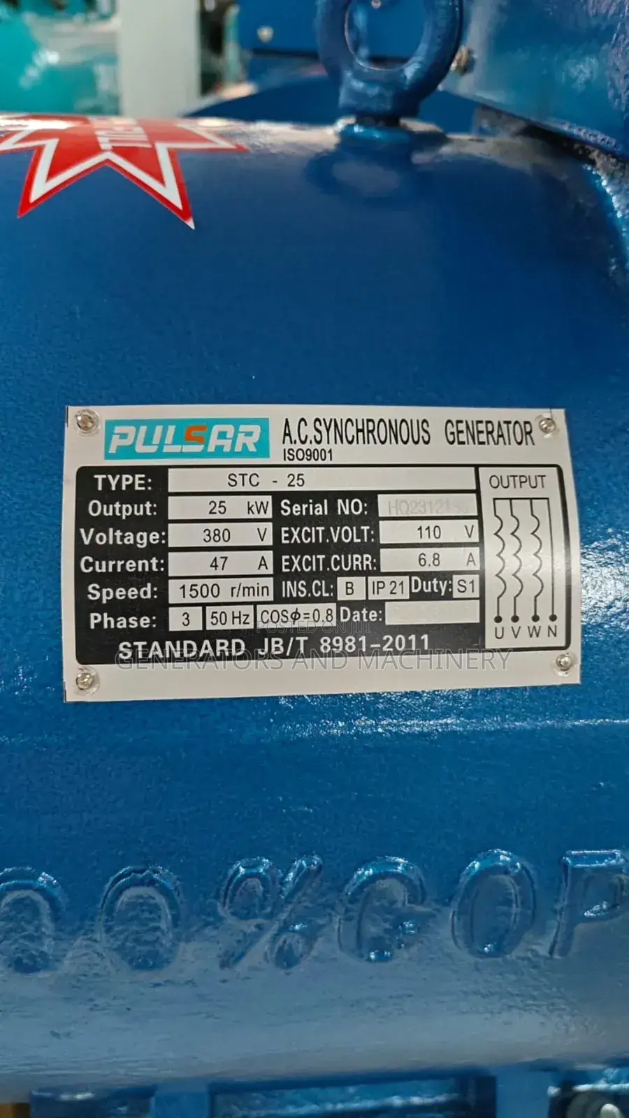 380v Alternator
