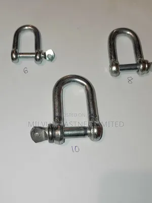 Galvanized D Shackles