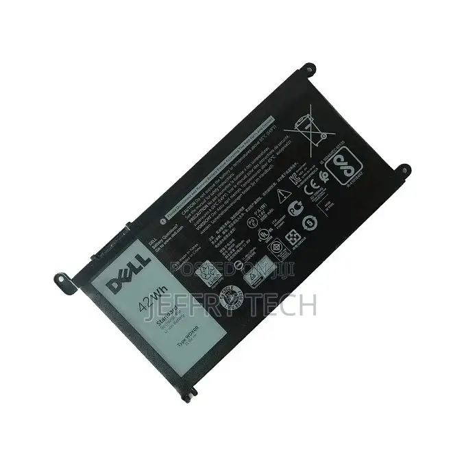 DELL WDXOR Laptop Battery - Black
