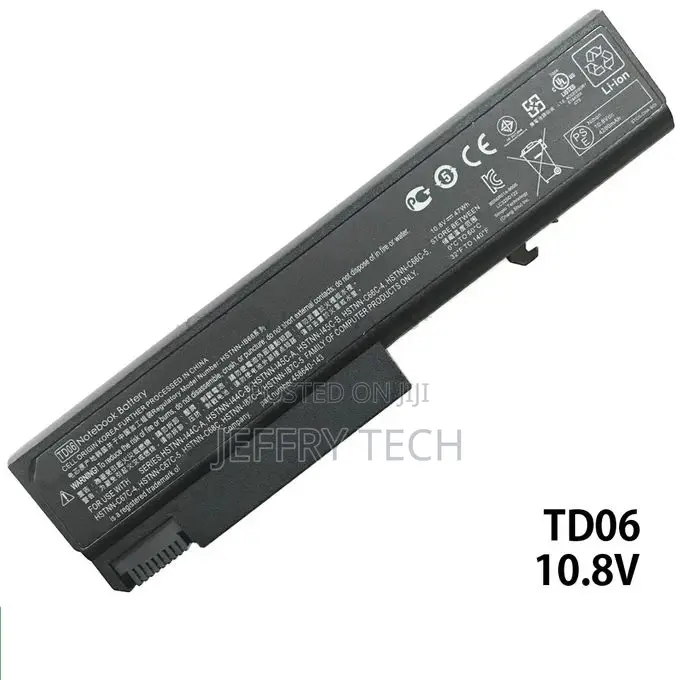 TD06/TD09 Replacement Battery for Compaq 6530B, 6730B, 6535B