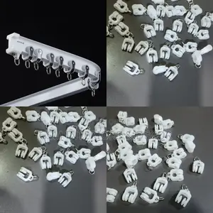 Bendable Curtain Rails Aluminium Curated Rails With Runners