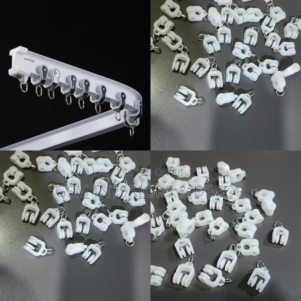 Bendable Curtain Rails Aluminium Curated Rails With Runners