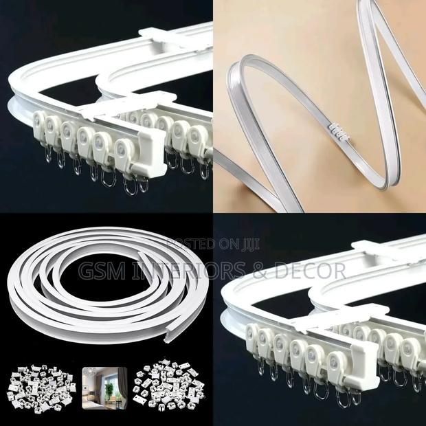 Bendable Aluminium Rails for Partition