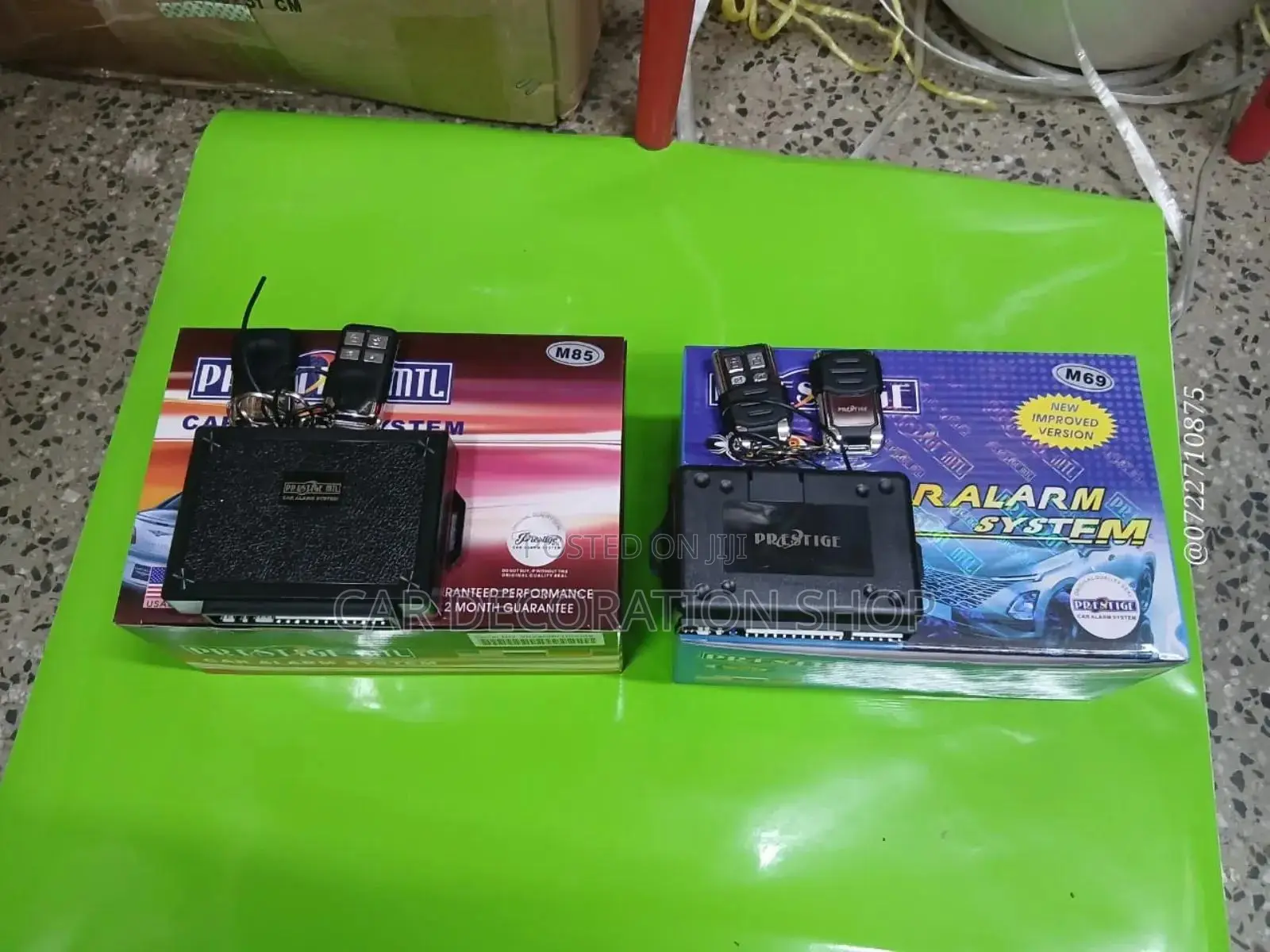 Prestige Alarm System With Cut Out or Without