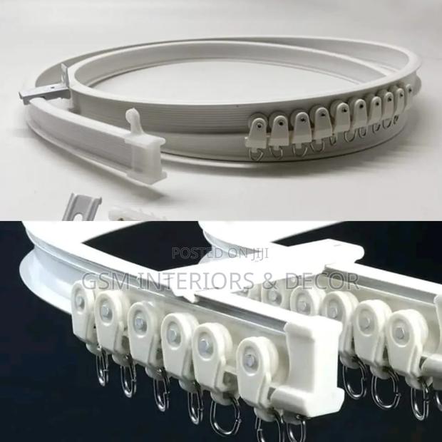 Bendable Aluminium Rails for Room Partitioning