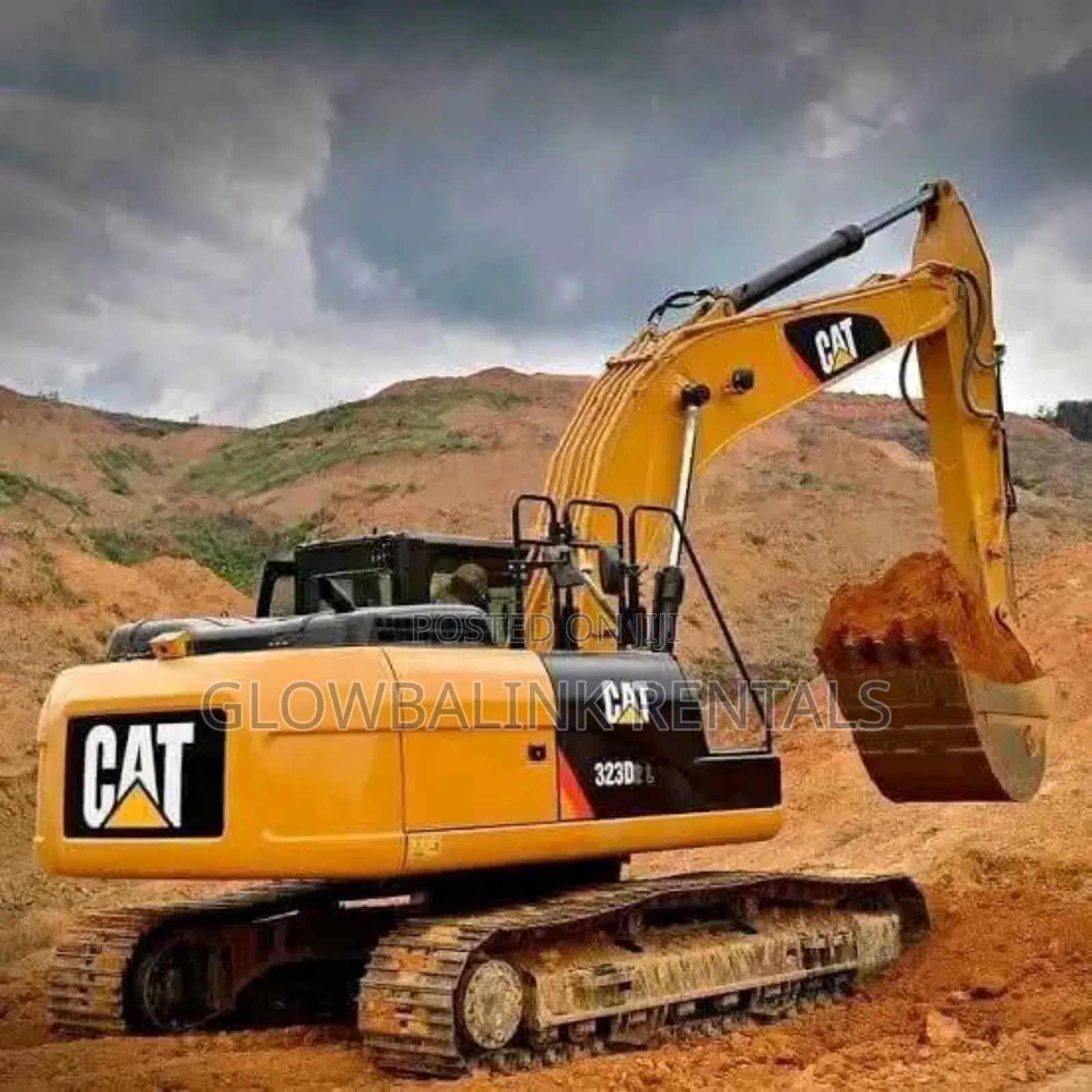 Excavator Available for Hire in Kisumu