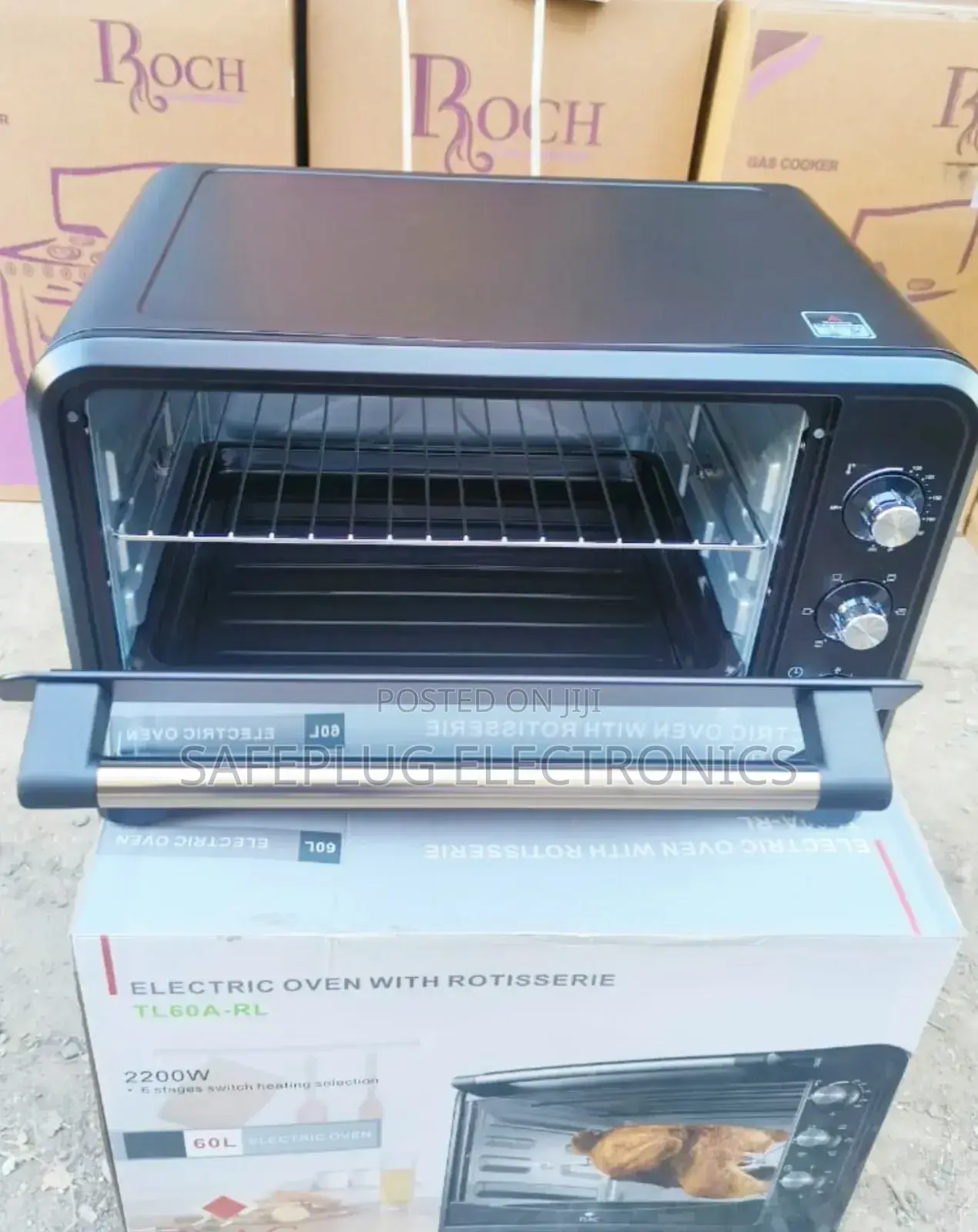Electric Oven - 60ltrs TLAC Oven/ Rotisserie