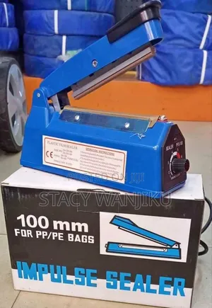 Plastic Impulse Sealer Machine/ Paper Sealing Machine 100mm