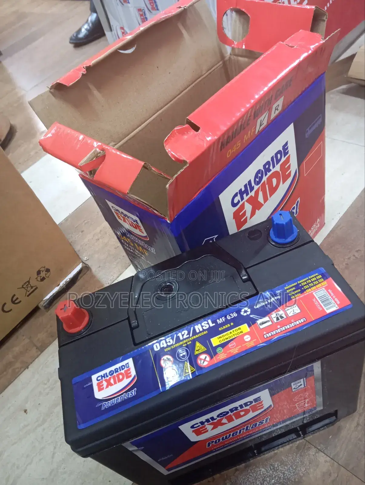 N45 Car Battery Chloride