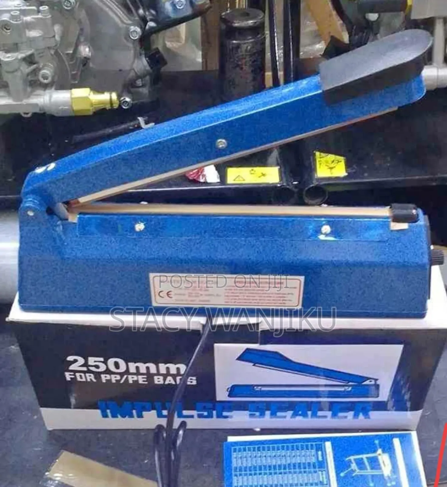 Paper Sealing Machine L Impulse Paper Sealer 200mm Plastic