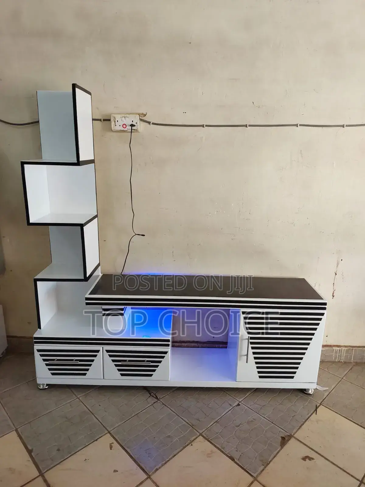 Tv Stand With Flower Stand