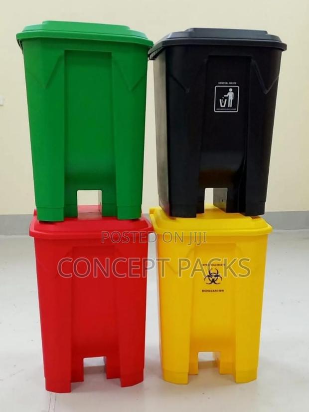50L Plastic Pedal Bins -Medical and Household