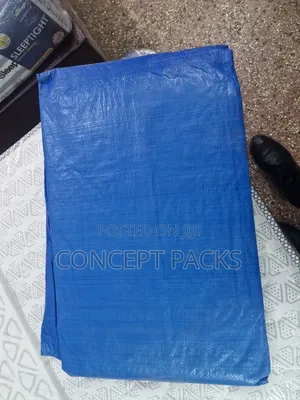 4mtrs X 6mtrs Canvas Heavy Duty Waterproof Blue Tarpaulin