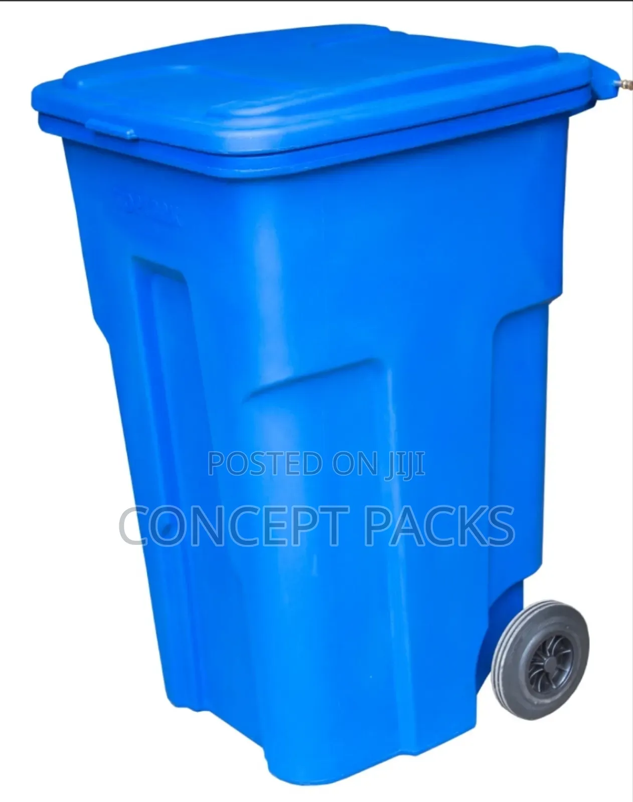 Toptank : Garbage Bin With Wheels, 360 Litres With Handle
