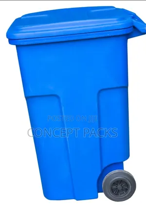 Toptank : Garbage Bin With Wheels, 360 Litres With Handle