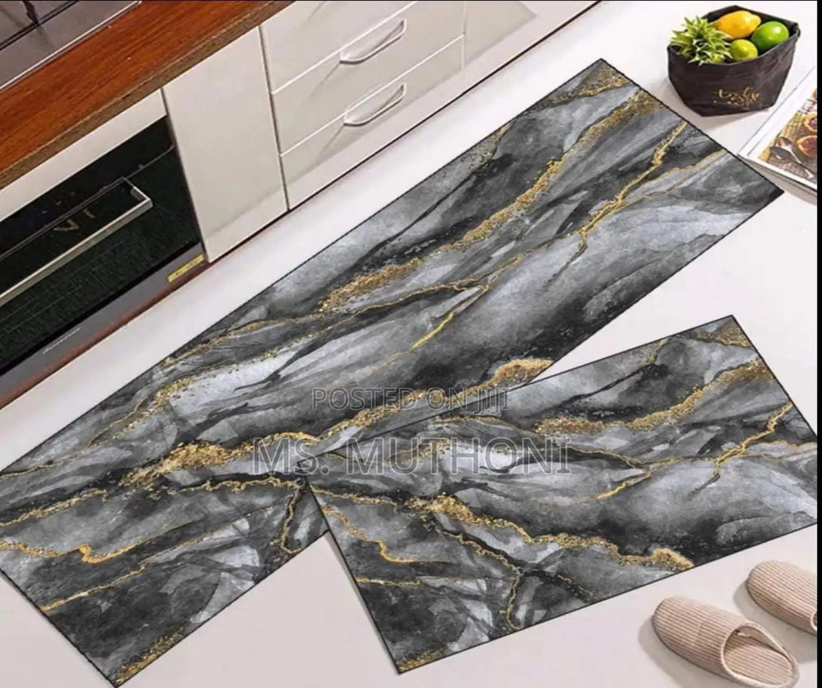 High Quality Modern Kitchen Floor Mats Set