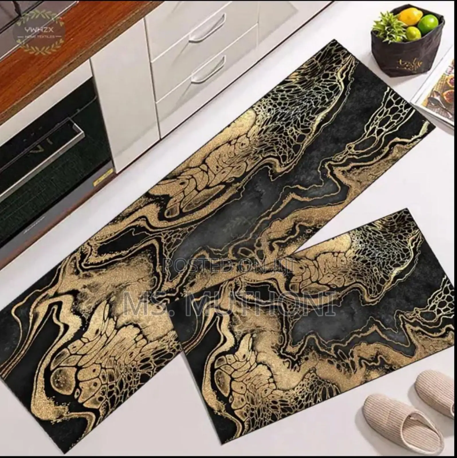 High Quality Modern Kitchen Floor Mats Set