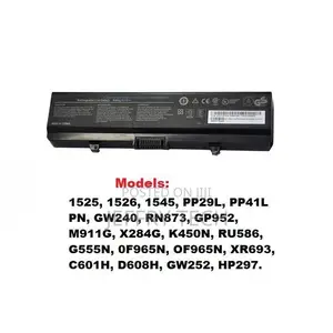 Battery for Dell 0F965N, OF965N, XR693, C601H - Black