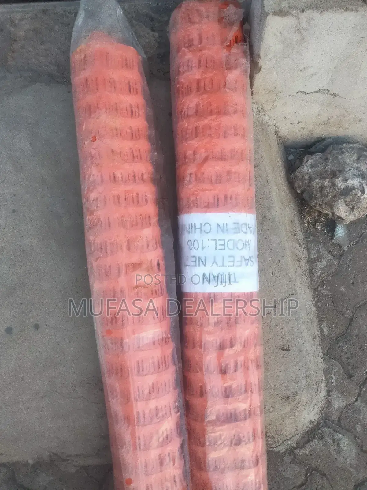 Orange Safety/Barrier Nets
